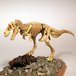 恐竜おもちゃの展示品